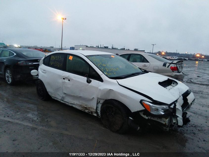 2018 Subaru Wrx VIN: JF1VA1A68J9837660 Lot: 11911333