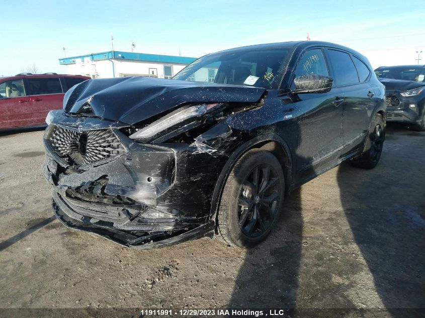 2022 Acura Mdx VIN: 5J8YE1H0XNL804084 Lot: 11911991