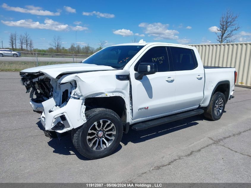 2020 GMC Sierra K1500 At4 VIN: 1GTP9EEDXLZ350538 Lot: 11912087