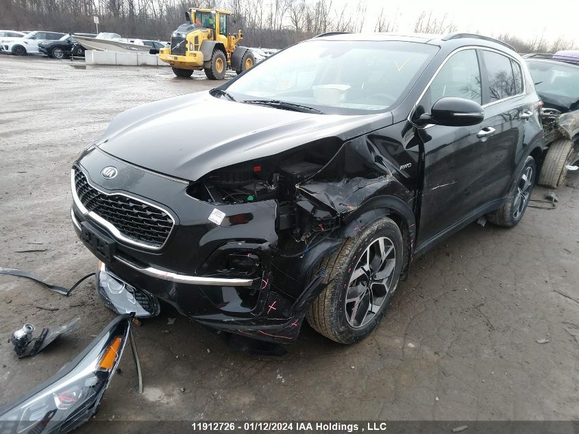 2020 Kia Sportage VIN: KNDPNCACXL7645020 Lot: 11912726