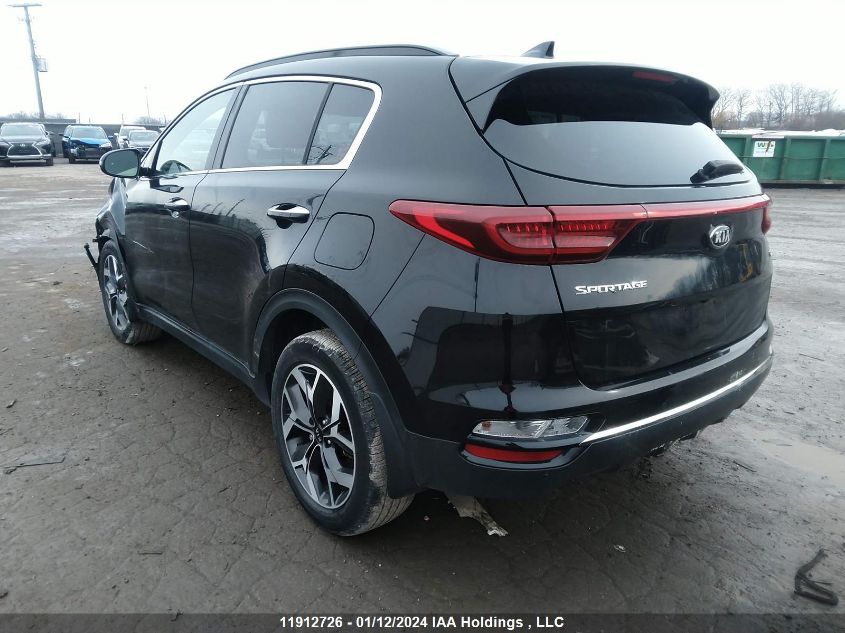 2020 Kia Sportage VIN: KNDPNCACXL7645020 Lot: 11912726