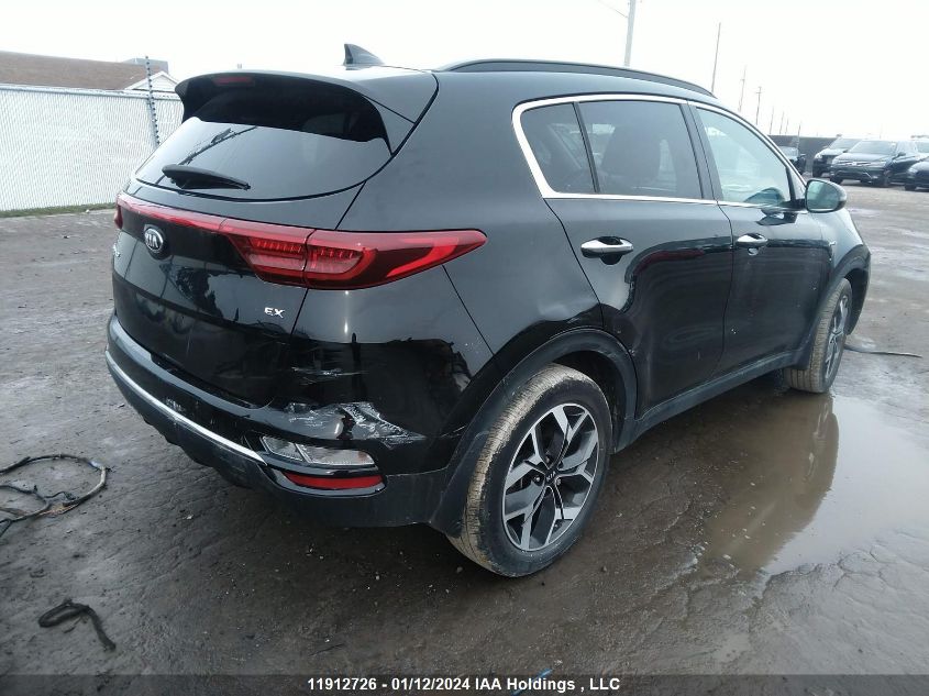 2020 Kia Sportage VIN: KNDPNCACXL7645020 Lot: 11912726