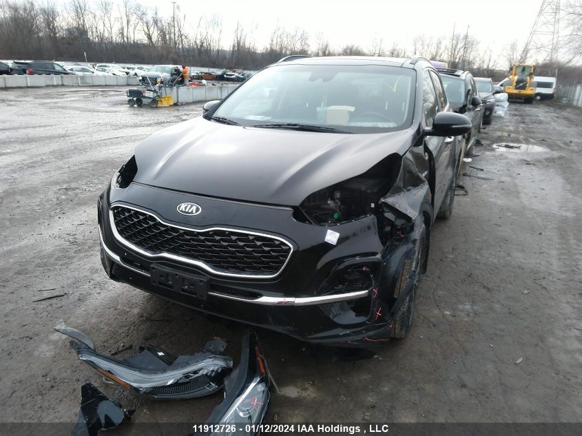 2020 Kia Sportage VIN: KNDPNCACXL7645020 Lot: 11912726