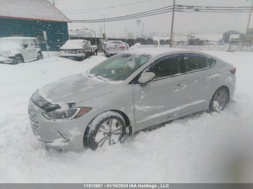 2017 Hyundai Elantra Se/Value/Limited VIN: KMHD84LF7HU253057 Lot: 11912807