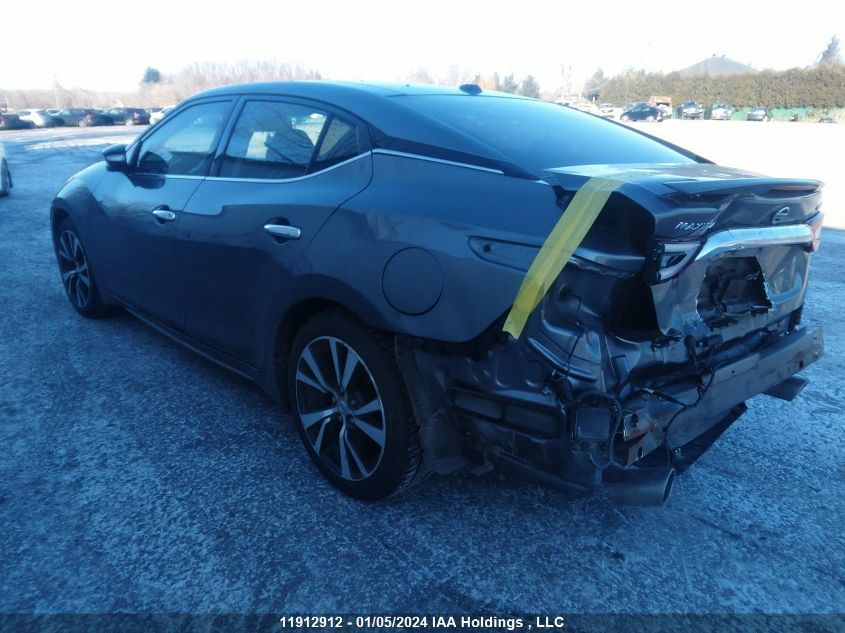 2016 Nissan Maxima 3.5S/Sv/Sl/Sr/Plat VIN: 1N4AA6AP6GC378239 Lot: 11912912