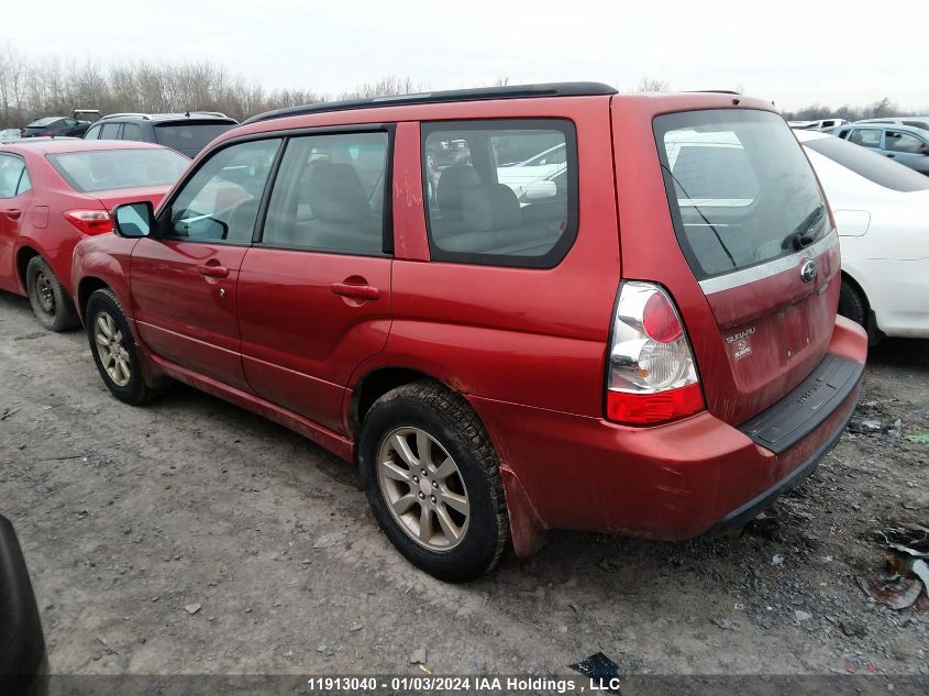 2007 Subaru Forester VIN: JF1SG656X7H707158 Lot: 11913040