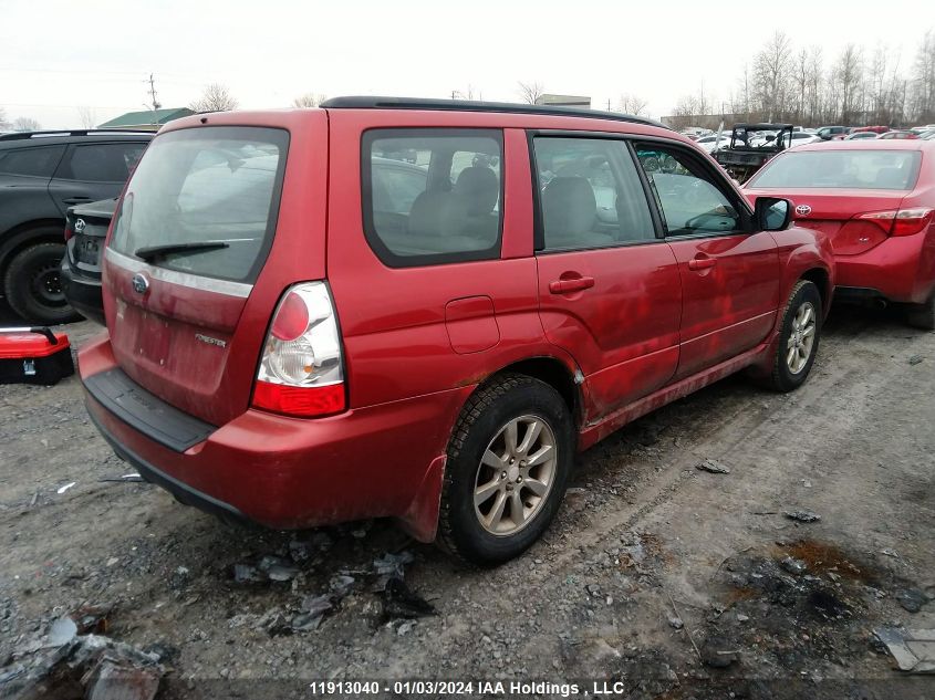 2007 Subaru Forester VIN: JF1SG656X7H707158 Lot: 11913040