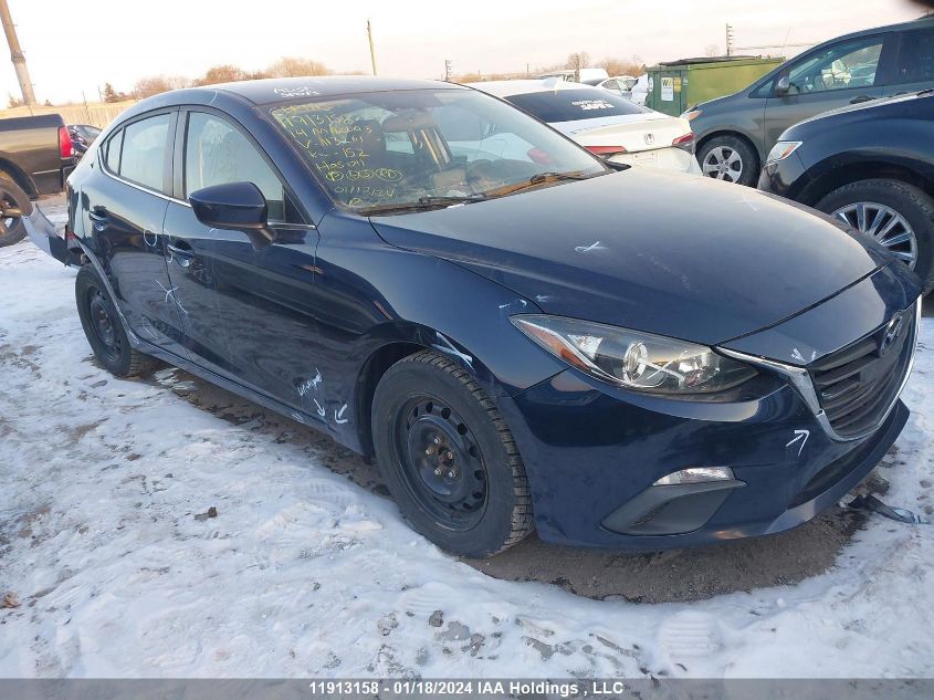 2014 Mazda 3 Touring VIN: 3MZBM1V77EM113261 Lot: 11913158