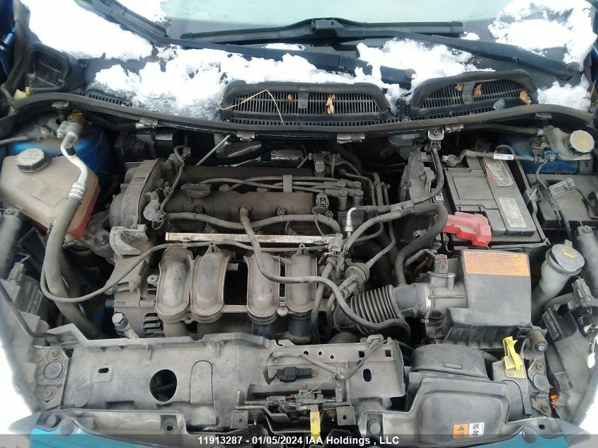 2013 Ford Fiesta VIN: 3FADP4EJ3DM205987 Lot: 11913287