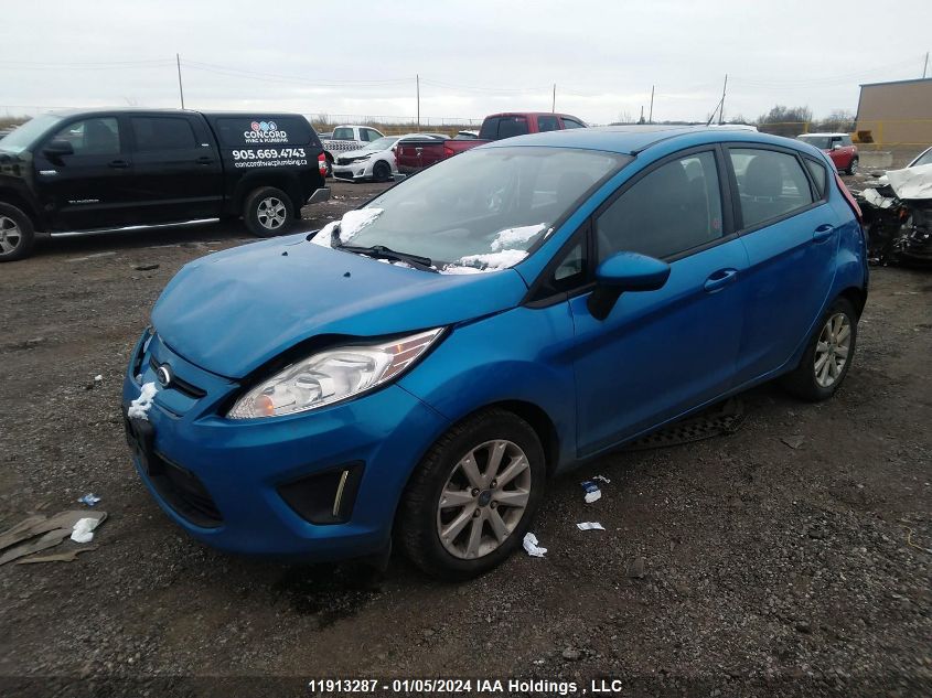 2013 Ford Fiesta VIN: 3FADP4EJ3DM205987 Lot: 11913287