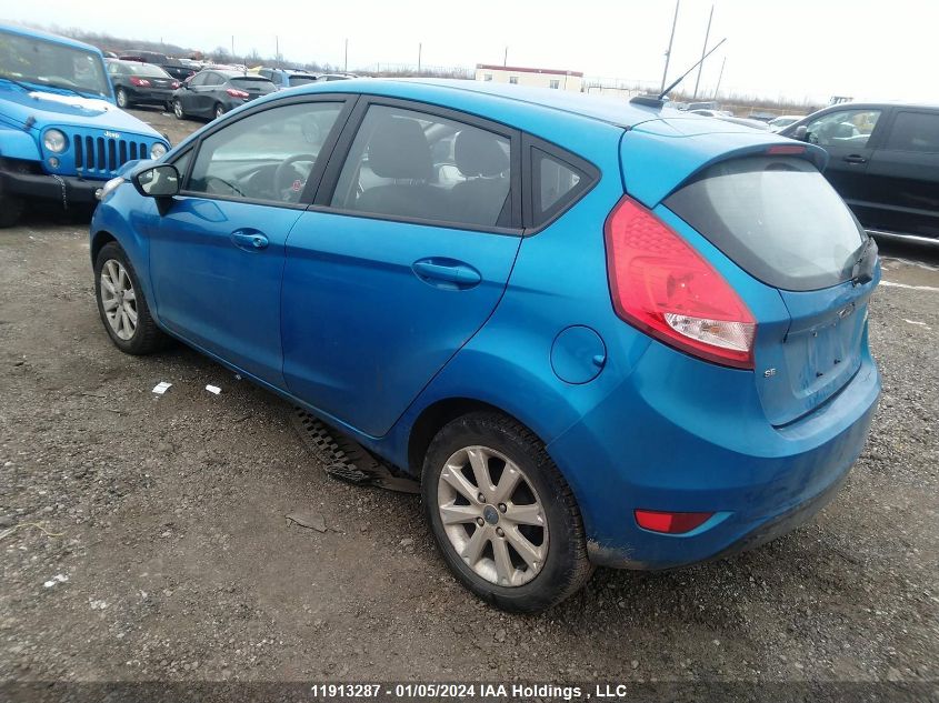 2013 Ford Fiesta VIN: 3FADP4EJ3DM205987 Lot: 11913287