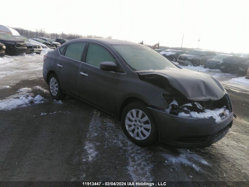 2015 Nissan Sentra VIN: 3N1AB7AP9FL648888 Lot: 51248324