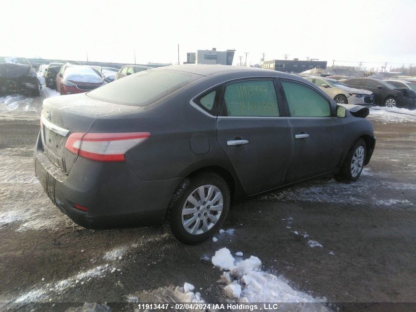 2015 Nissan Sentra VIN: 3N1AB7AP9FL648888 Lot: 51248324