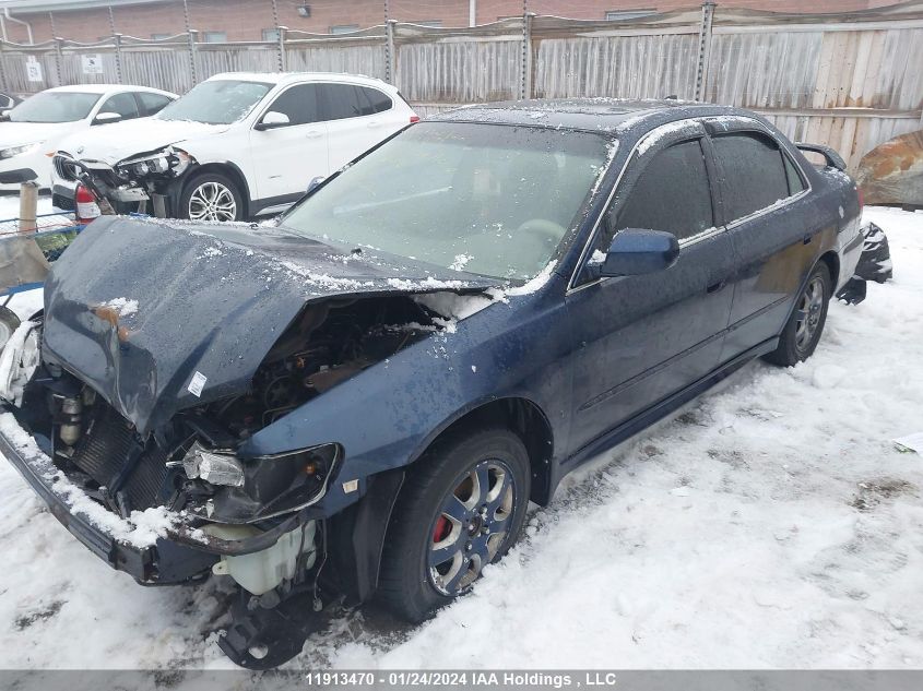 2002 Honda Accord Sdn VIN: 1HGCG566X2A808498 Lot: 11913470