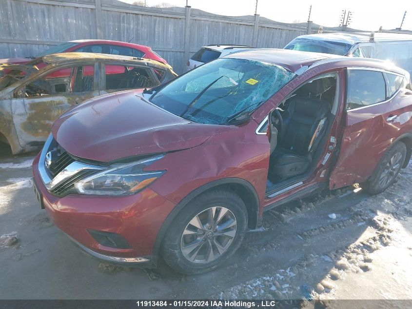 2018 Nissan Murano VIN: 5N1AZ2MH2JN133008 Lot: 11913484