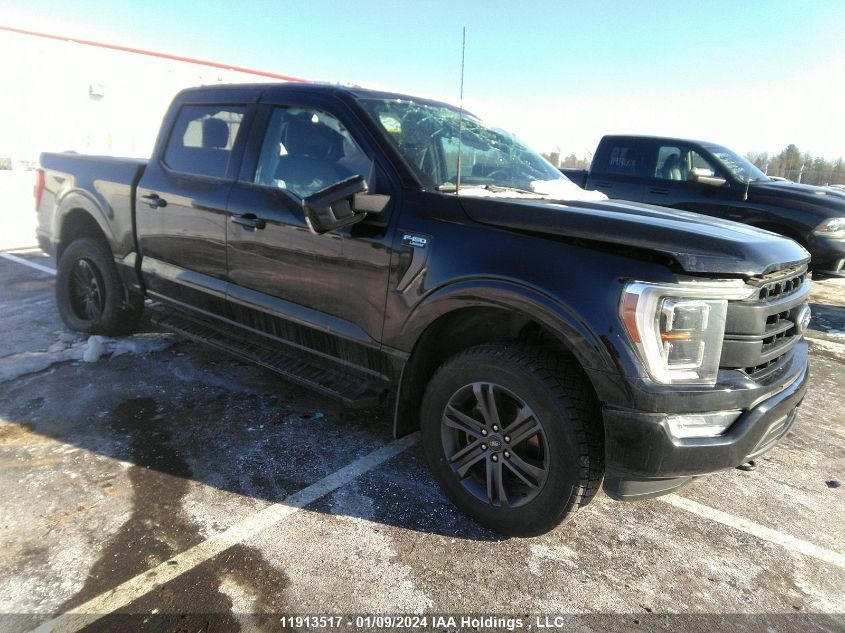 2021 Ford F150 Supercrew VIN: 1FTEW1EP3MFB82487 Lot: 11913517