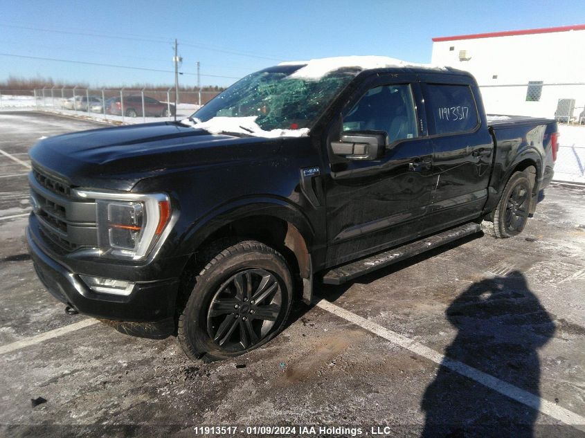 2021 Ford F150 Supercrew VIN: 1FTEW1EP3MFB82487 Lot: 11913517