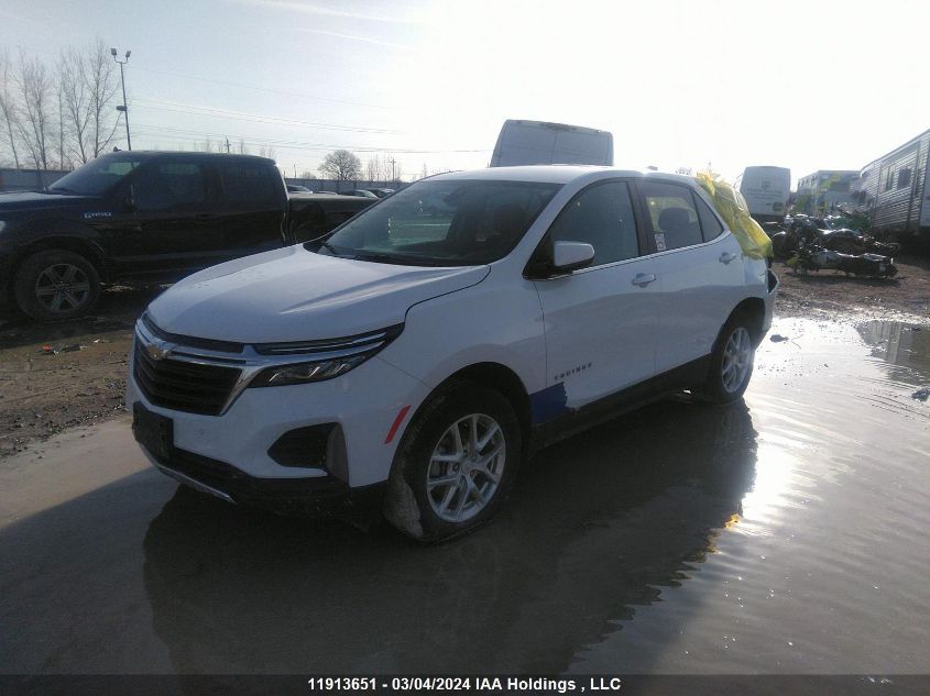 2023 Chevrolet Equinox VIN: 3GNAXUEG2PS164745 Lot: 11913651