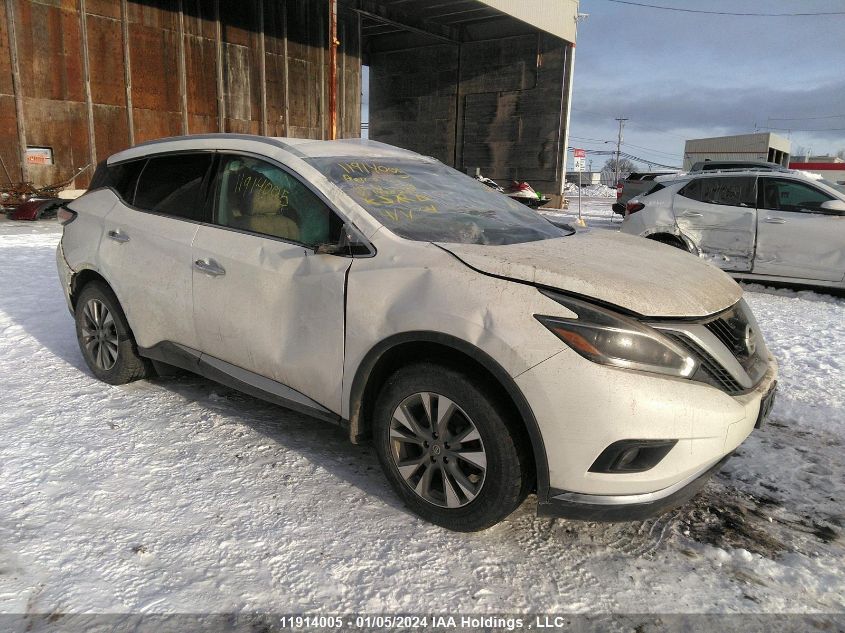 2018 Nissan Murano S/Sl/Sv/Platinum VIN: 5N1AZ2MH1JN149829 Lot: 11914005