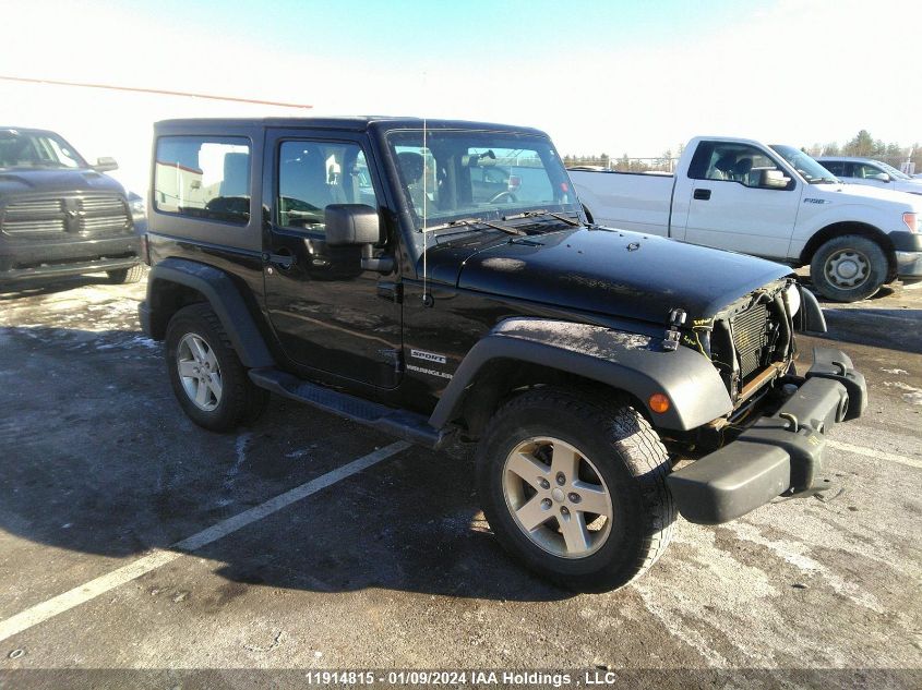 2014 Jeep Wrangler Sport VIN: 1C4AJWAG1EL267542 Lot: 11914815