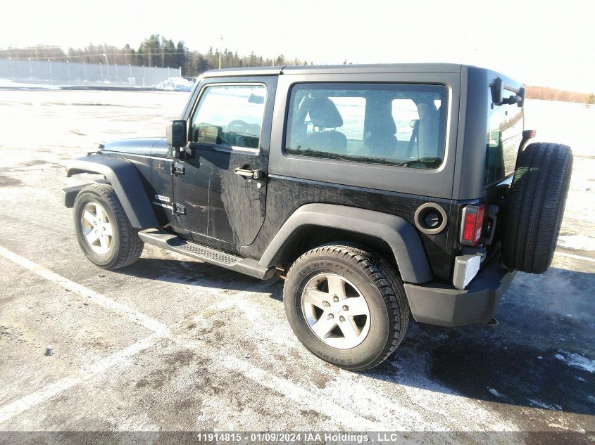 2014 Jeep Wrangler Sport VIN: 1C4AJWAG1EL267542 Lot: 11914815