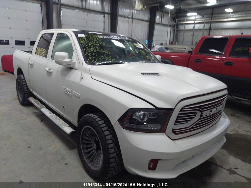 2018 Ram 1500 Sport VIN: 1C6RR7MM5JS300276 Lot: 11915314