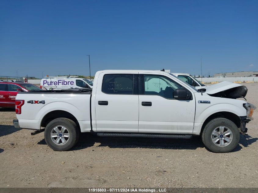 2019 Ford F150 Supercrew VIN: 1FTEW1E45KFC66815 Lot: 11915803