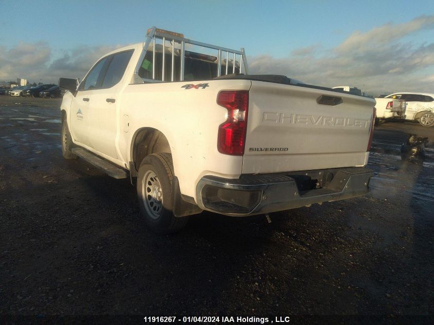 2021 Chevrolet Silverado K1500 VIN: 1GCPYAEH0MZ171845 Lot: 11916267