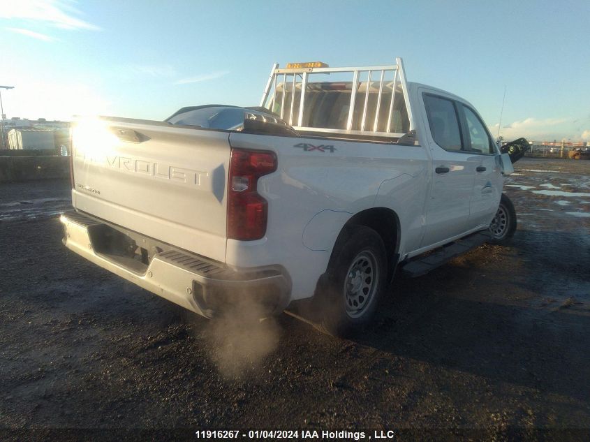 2021 Chevrolet Silverado K1500 VIN: 1GCPYAEH0MZ171845 Lot: 11916267