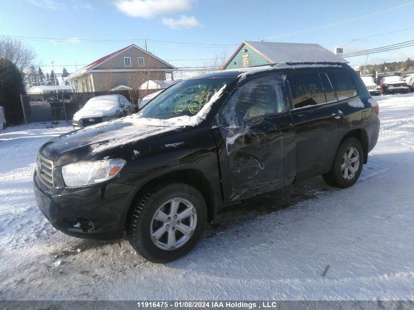 2008 Toyota Highlander Sr5 VIN: JTEES44A482103475 Lot: 11916475