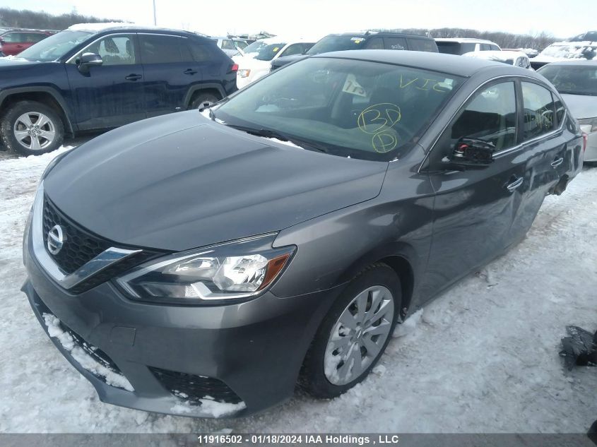 2019 Nissan Sentra VIN: 3N1AB7AP9KY287689 Lot: 11916502