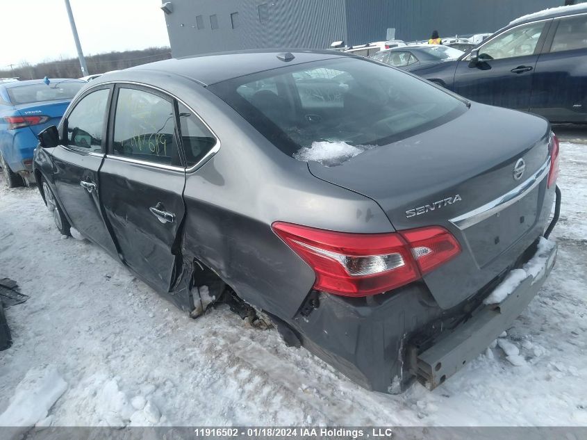 2019 Nissan Sentra VIN: 3N1AB7AP9KY287689 Lot: 11916502