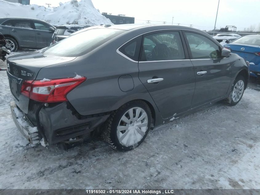 2019 Nissan Sentra VIN: 3N1AB7AP9KY287689 Lot: 11916502