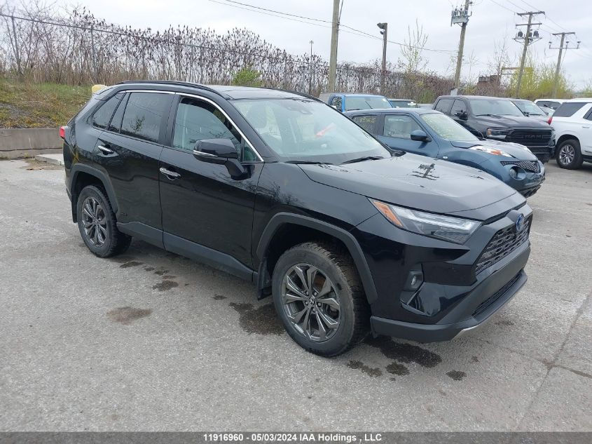 2022 Toyota Rav4 Limited Hybrid VIN: 4T3D6RFV1NU074344 Lot: 11916960