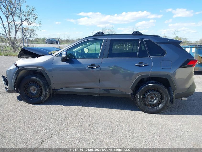 2021 Toyota Rav4 Le VIN: 2T3B1RFV7MC204858 Lot: 11917170