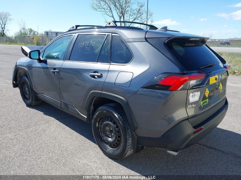 2021 Toyota Rav4 Le VIN: 2T3B1RFV7MC204858 Lot: 11917170