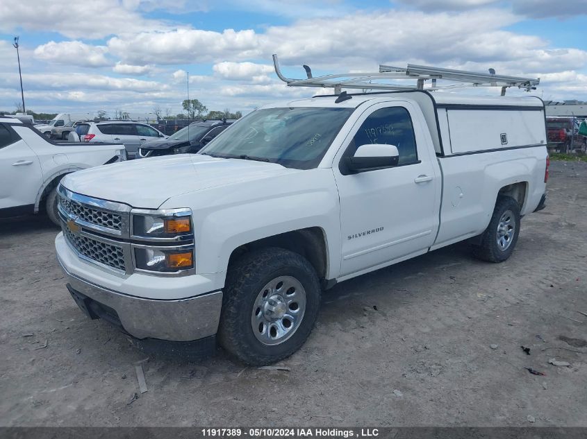 2015 Chevrolet Silverado C1500 Lt VIN: 1GCNCREH7FZ158338 Lot: 11917389