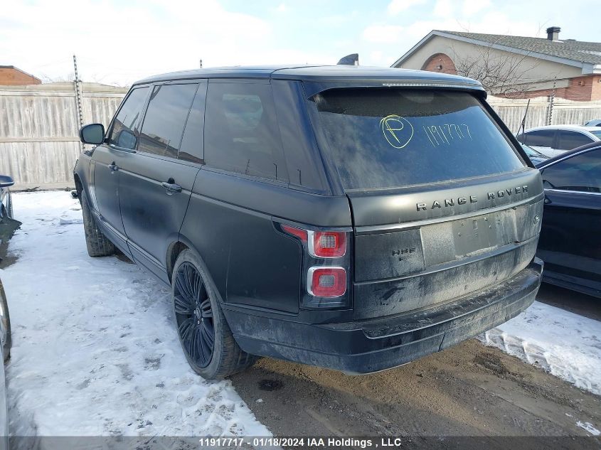 2021 Land Rover Range Rover VIN: SALGS5SE0MA444325 Lot: 11917717