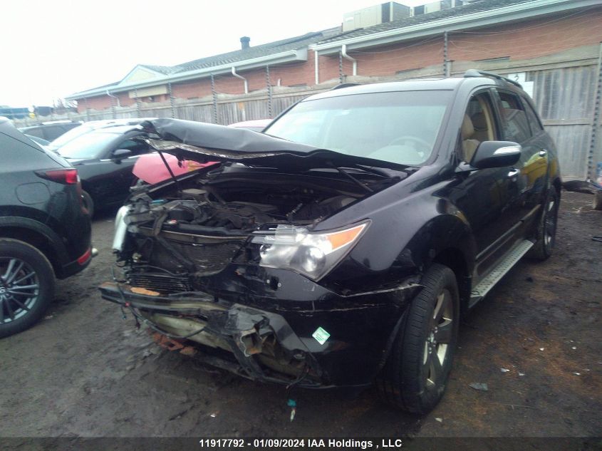 2008 Acura Mdx VIN: 2HNYD288X8H001896 Lot: 11917792