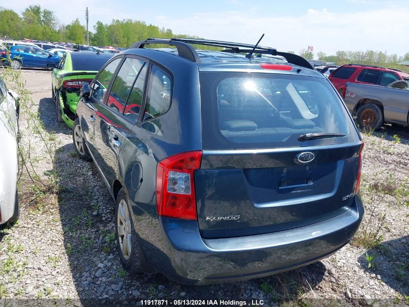 2009 Kia Rondo Lx/Ex VIN: KNAFG526497229724 Lot: 11917871