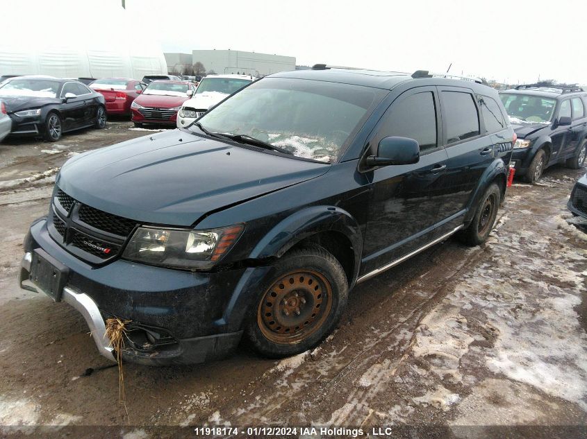 2015 Dodge Journey Crossroad VIN: 3C4PDCGG2FT568205 Lot: 11918174