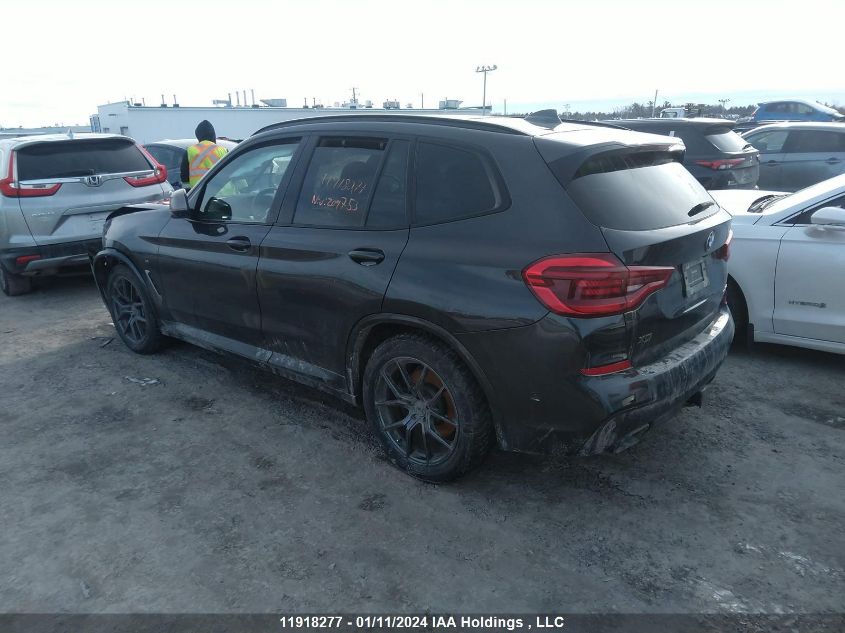 2019 BMW X3 VIN: 5UXTS3C5XK0Z09753 Lot: 50052604