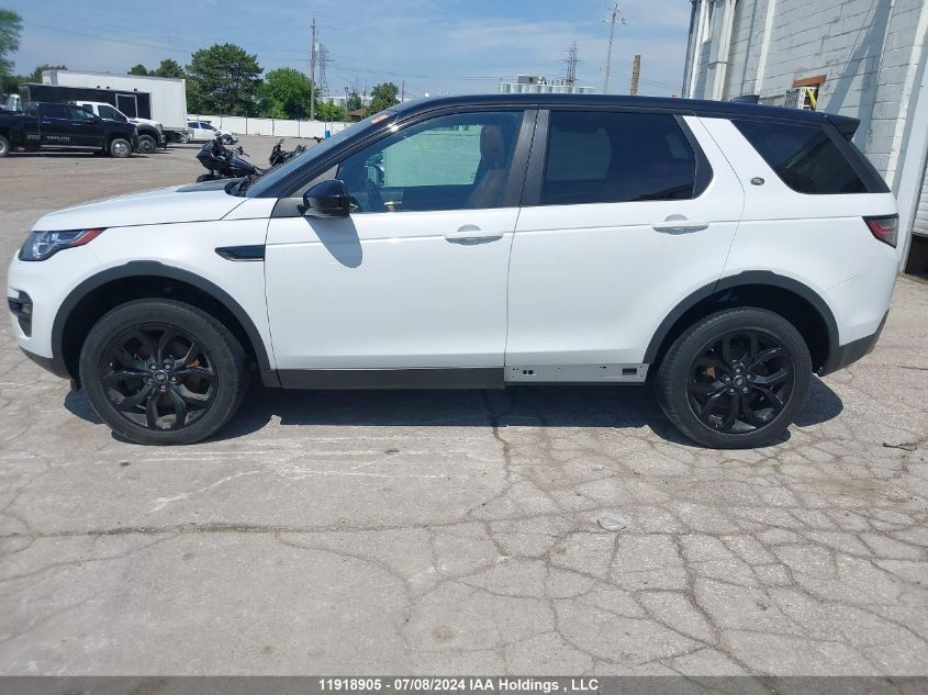 2017 Land Rover Discovery Sport VIN: SALCT2BG7HH657815 Lot: 11918905