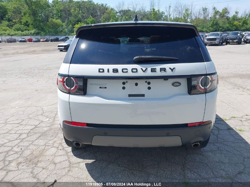 2017 Land Rover Discovery Sport VIN: SALCT2BG7HH657815 Lot: 11918905