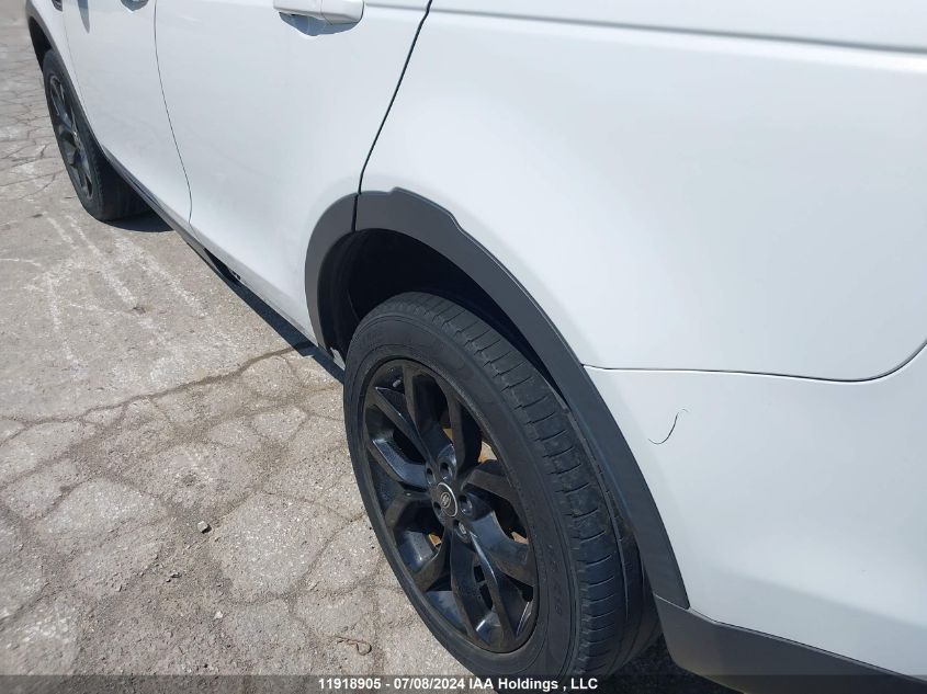 2017 Land Rover Discovery Sport VIN: SALCT2BG7HH657815 Lot: 11918905