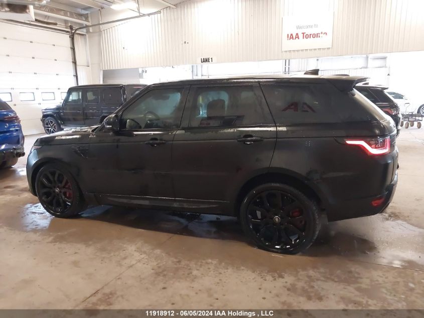 2020 Land Rover Range Rover Sport VIN: SALWR2SE0LA734911 Lot: 11918912