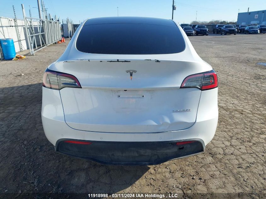 2021 Tesla Model Y VIN: 5YJYGAEE7MF303678 Lot: 11918998