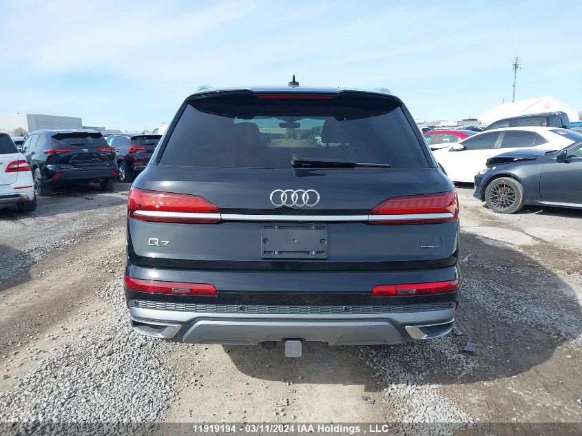 2022 Audi Q7 VIN: WA1BXBF76ND001426 Lot: 11919194