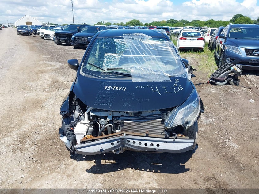 2019 Nissan Versa Note S/Sr/Sv VIN: 3N1CE2CP7KL357056 Lot: 11919374