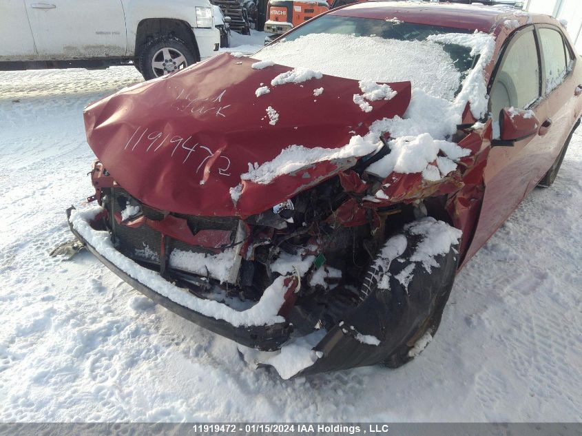 2016 Toyota Corolla L/Le/Le Pls/Prm/S/S Pls VIN: 2T1BURHE7GC659517 Lot: 11919472